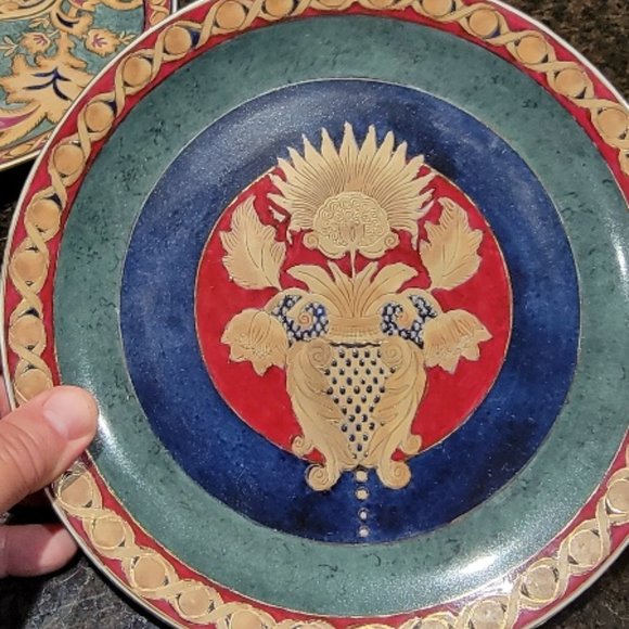 Oriental Accent Decorate 3 Plates - Picture 2 of 5